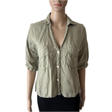 ZARA Leinenbluse