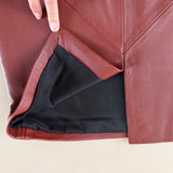 neuer HUGO BOSS Lederrock