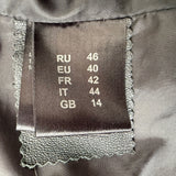 LA REINE BLANCHE Lederjacke