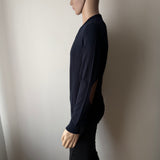 PELIKAMO Pullover mit Ellbogen Patches