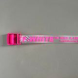 OFF-WHITE Industrial Logo Rubber Belt