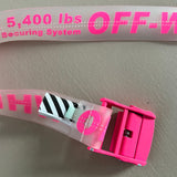 OFF-WHITE Industrial Logo Rubber Belt