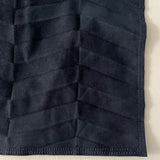 ISSEY MIYAKE PLEATS PLEASE Suede-Finish Zig-Zag Bag