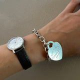 Please Return to Tiffany Armband mit Herzanhänger