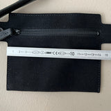 ISSEY MIYAKE PLEATS PLEASE Suede-Finish Zig-Zag Bag