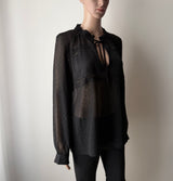 ALL SAINTS Veda Shimmer Top