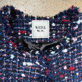 WEILL Tweed Kurzmantel