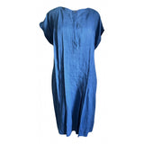 NAZARENO GABRIELLI Vintage Leinenkleid