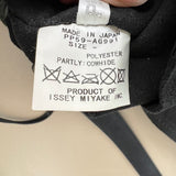 ISSEY MIYAKE PLEATS PLEASE Suede-Finish Zig-Zag Bag