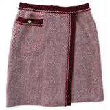 CHANEL Vintage Tweed-Rock