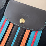 LONGCHAMP Le Pliage „Perfect Winter“ Multi-Stripe