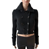 BURBERY PRORSUM Cropped Cardigan