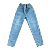 PULL&BEAR Paperbag Wide Mom Jeans