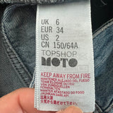 TOPSHOP Jeansshorts „Ashley“