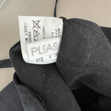 ISSEY MIYAKE PLEATS PLEASE Suede-Finish Zig-Zag Bag