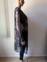 LISE CHAMEL Spitzen-Morgenmantel