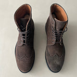 NAVYBOOT Veloursleder Schnürschuhe