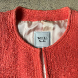 WEILL Tweed Kurzmantel