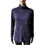 JOULES Bancroft Jersey French Navy Horse