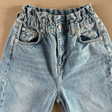 PULL&BEAR Paperbag Wide Mom Jeans