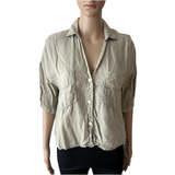 ZARA Leinenbluse