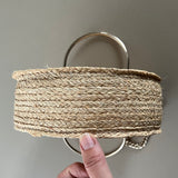 MANGO Raffia Tasche