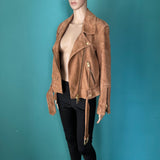 ALL SAINTS Lederjacke