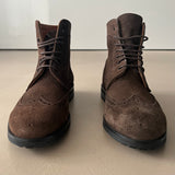 NAVYBOOT Veloursleder Schnürschuhe