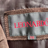 LEONARDO Ledermantel