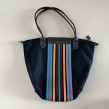 LONGCHAMP Le Pliage „Perfect Winter“ Multi-Stripe