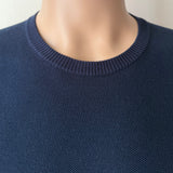 PELIKAMO Cotton Pique Crewneck Sweater