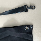 ISSEY MIYAKE PLEATS PLEASE Suede-Finish Zig-Zag Bag