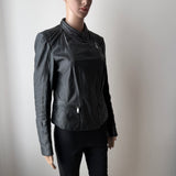 LA REINE BLANCHE Lederjacke