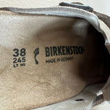 BIRKENSTOCK Boston Braided aus Veloursleder