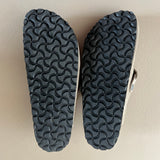 BIRKENSTOCK Boston Braided aus Veloursleder