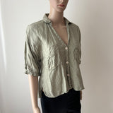 ZARA Leinenbluse
