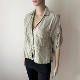 ZARA Leinenbluse