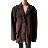 neue STAUD Natalie Suede Jacke