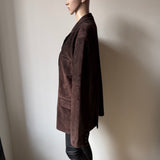neue STAUD Natalie Suede Jacke