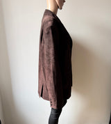 neue STAUD Natalie Suede Jacke