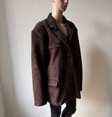neue STAUD Natalie Suede Jacke