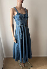LIU JO Bustier-Jeanskleid