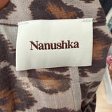 NANUSHKA Ayse Twist Front Cotton Dress