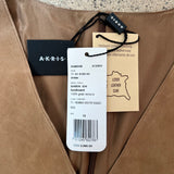 neues AKRIS Veloursleder Kleid