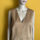 neues AKRIS Veloursleder Kleid