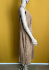 neues AKRIS Veloursleder Kleid