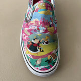 VANS Disney’s „Alice in Wonderland“ Slip-on Sneakers