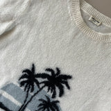 SAINT LAURENT PARIS Palm Tree Pullover