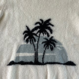 SAINT LAURENT PARIS Palm Tree Pullover