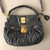 MIU MIU Coffer Hobo Bag